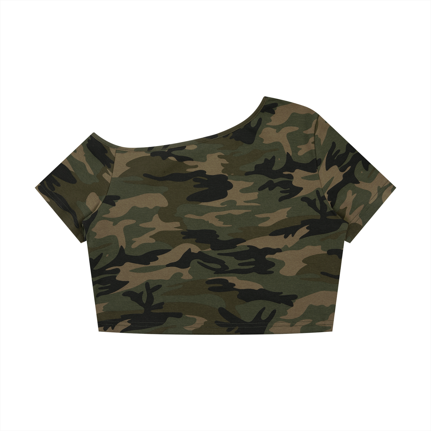 CAMO SHOULDER CROP