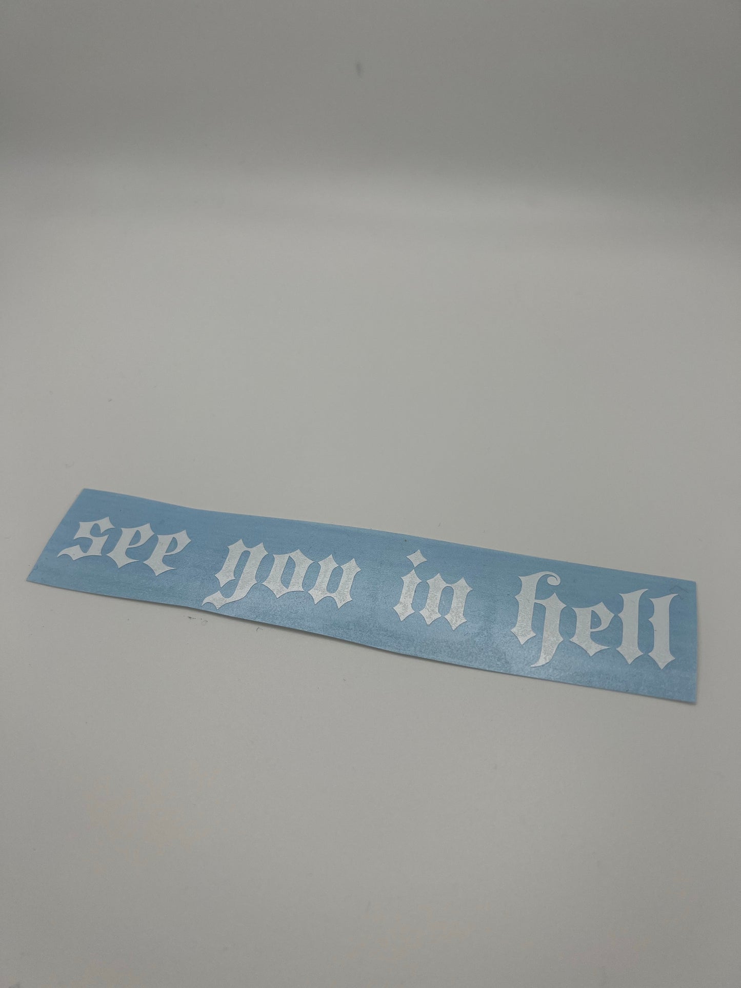 SEE YOU IN HELL