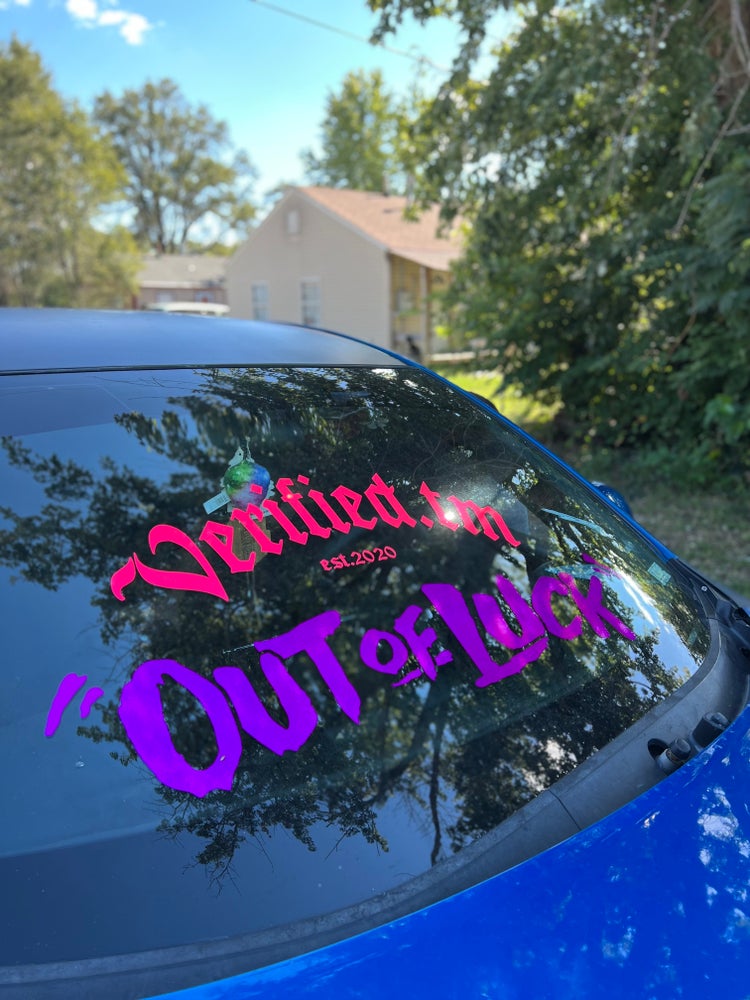 "OUT OF LUCK"