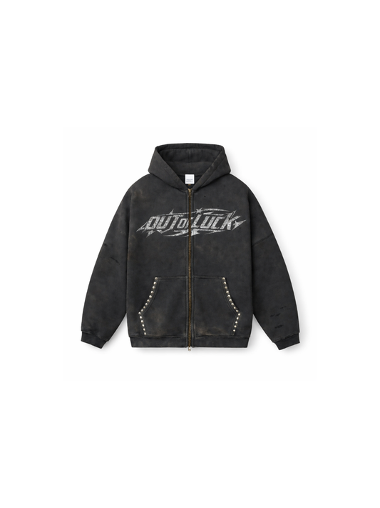 SLASHER ZIPPER HOODIE